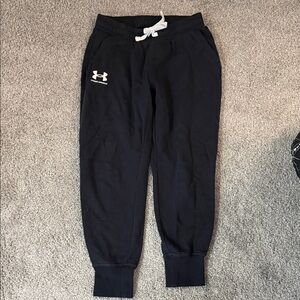 Under Armour Women’s Black Joggers with Logo